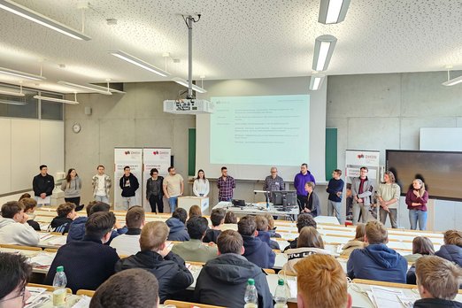 Programm Pitch - Schulbesuch des TG Rottweil am Campus Horb der DHBW Stuttgart