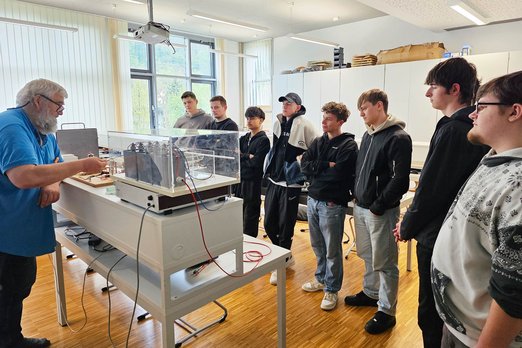 Elektrotechnik Workshop - Schulbesuch des TG Rottweil am Campus Horb der DHBW Stuttgart