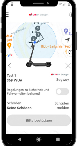 Sicherheitsregeln bestätigen Sicherheitsregeln bestätigen