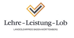 Logo Lehre-Leistung-Lob des Landeslehrpreises
