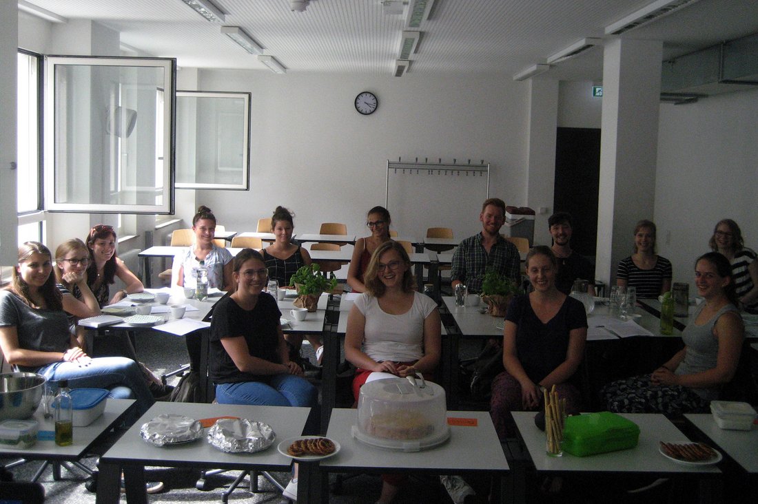 Interkulturelles Abendessen im Rahmen der Ringvorlesung "So isst die Welt" an der DHBW Stuttgart.