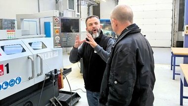 Tour of engineering labs equipped  with innovative and sustainable equipment