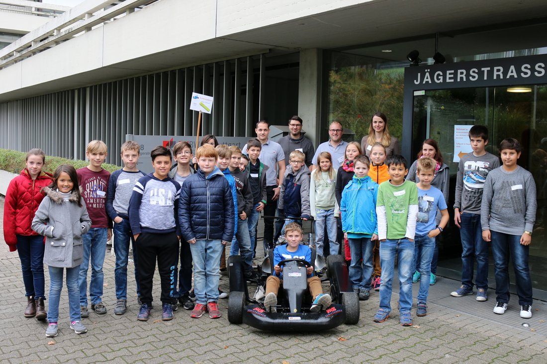 Die Kinderakademie der DHBW Stuttgart lockt den Wissenschaftsnachwuchs an die Hochschule.