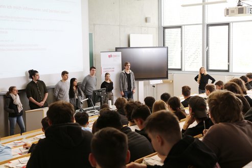 Schulbesuch des TG Rottweil am Campus Horb