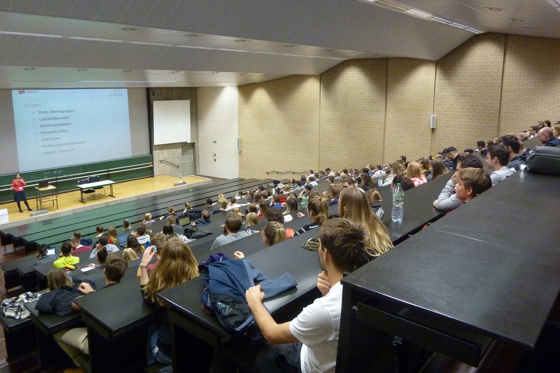 Auslandsmesse an der DHBW Stuttgart (Bild: DHBW Stuttgart)