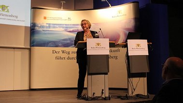 Wissenschaftsministerin Theresia Bauer MdL (Foto: DHBW Stuttgart) Wissenschaftsministerin Theresia Bauer MdL (Foto: DHBW Stuttgart)