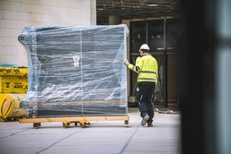 Neubau Technik - Anlieferung Windkanal