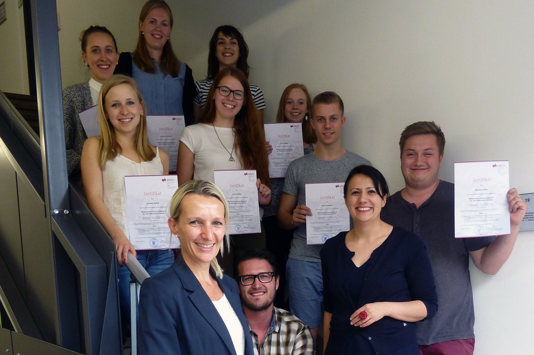 TeilnehmerInnen und Trainerinnen des interkulturellen Trainings an der DHBW Stuttgart