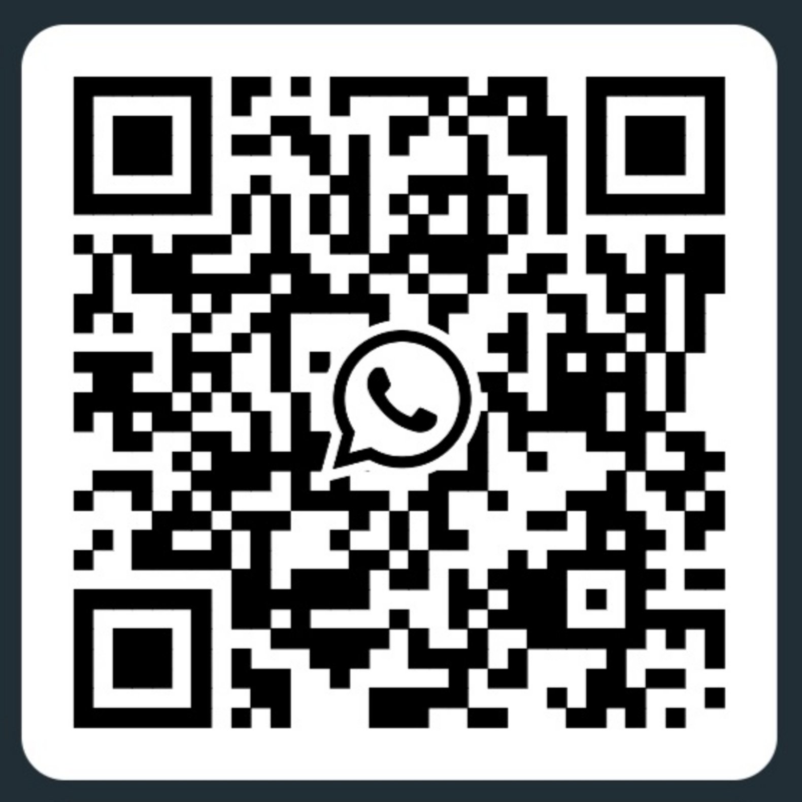 QR-Code für die Hochschulsportgruppe auf WhatsApp des Campus Horb