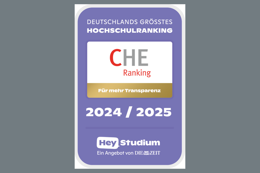 Siegel des CHE-Hochschulrankings
