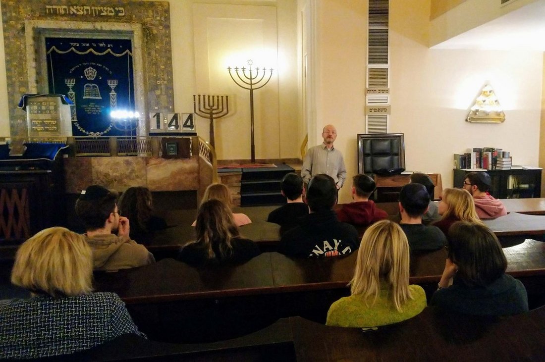 Synagogenbesuch im Rahmen der Ringvorlesung „Wie isst die Welt?“ 