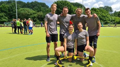 Das Team der DHBW Stuttgart bei den Hochschulmeisterschaften der Rückschlagspiele