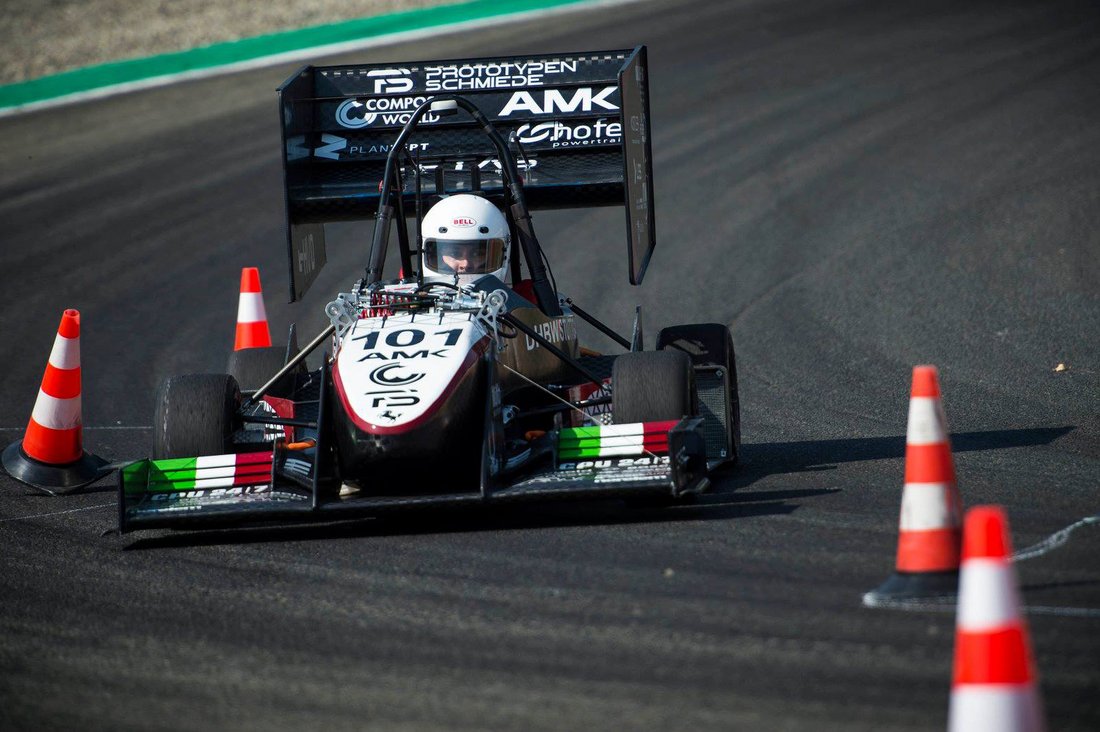 DHBW Stuttgart bei der Formula Student Italy