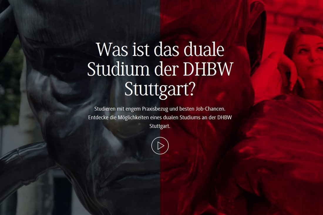 Das neue Portal für Schülerinnen und Schüler informiert über das duale Studium an der DHBW Stuttgart