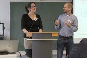 Vortrag Prof. Dr. Marc Kuhn und Prof. Dr. Susanne Schäfer-Walkmann