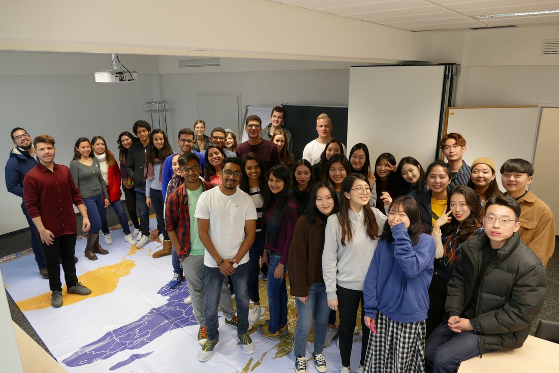 Auslandsamt der DHBW Stuttgart begrüßt die ausländischen Studierenden im Rahmen der Welcome-Week