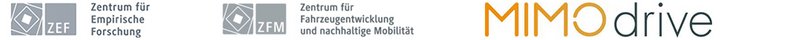 Logos ZEF, ZFM und Mimo Logos ZEF, ZFM und Mimo