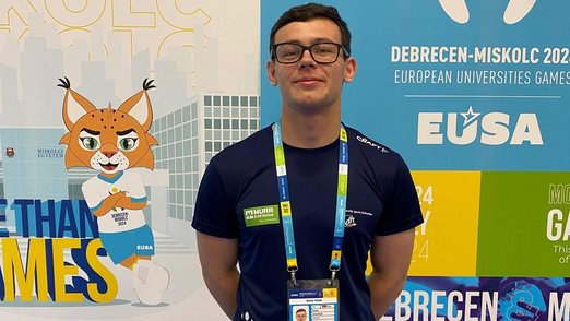 Robin Angerer bei den EUG 2024
