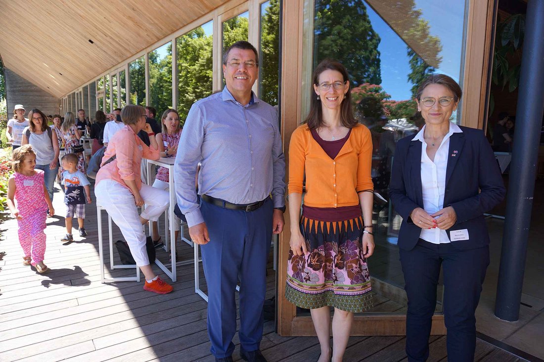 Gruppenfoto auf der Insel Mainau