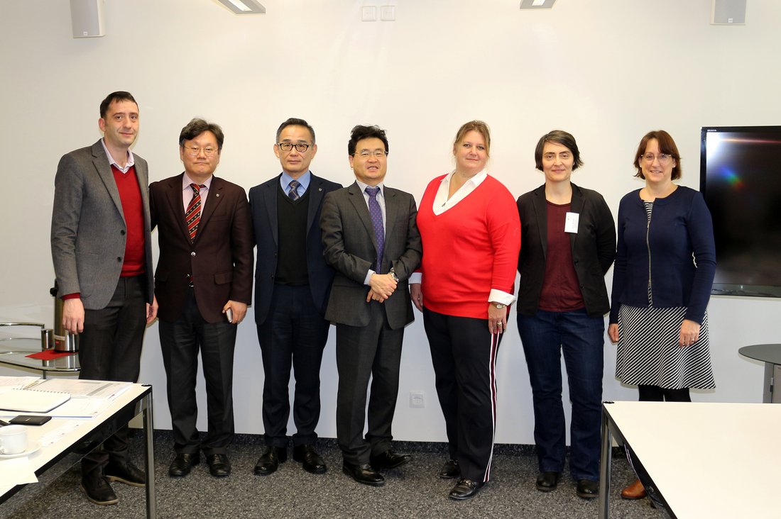 Koreanische Delegation zu Besuch an der DHBW Stuttgart