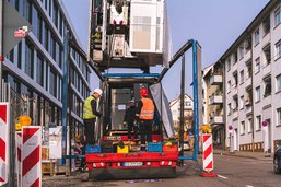 Neubau Technik - Anlieferung Laborgerät 9.3.2021