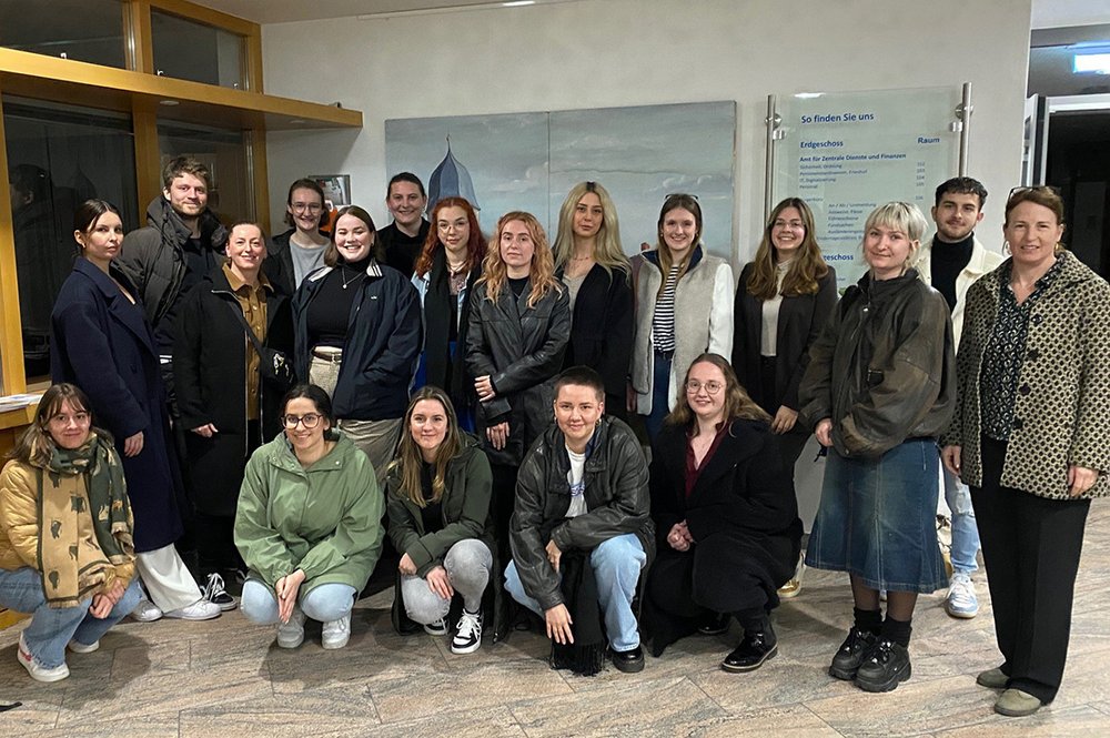 Studierende des Moduls „Methodisches Handeln im Sozialen Raum“