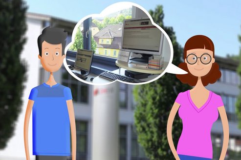 Erklärvideo Bibliothek am Campus Horb
