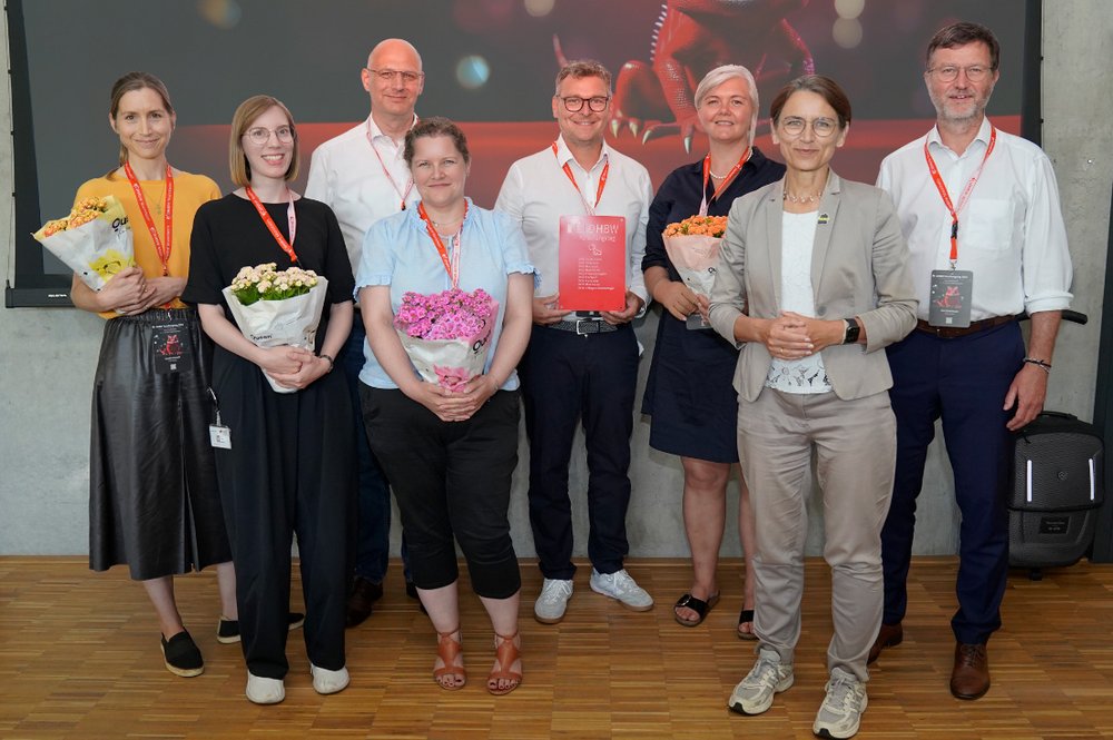 Gruppenfoto auf dem DHBW Forschungstag 2025