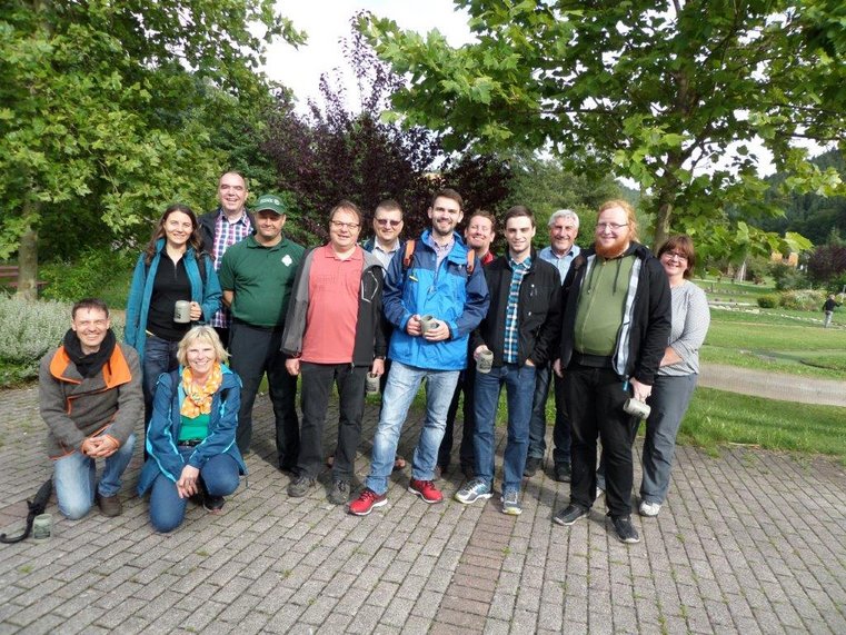 Gruppenbild Alumnitreffen 2017 Campus Horb