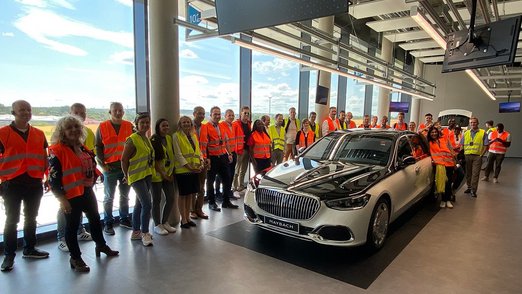 Werksbesichtigung Mercedes-Benz AG Sindelfingen