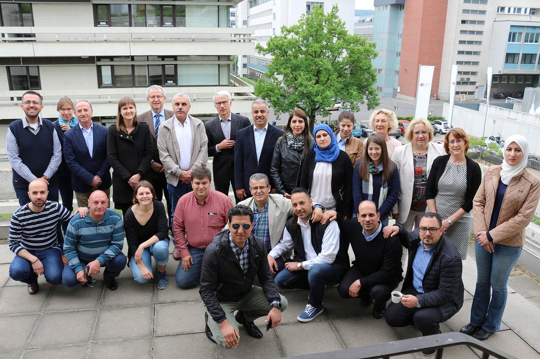 Delegation aus Palästina zu Besuch an der DHBW Stuttgart
