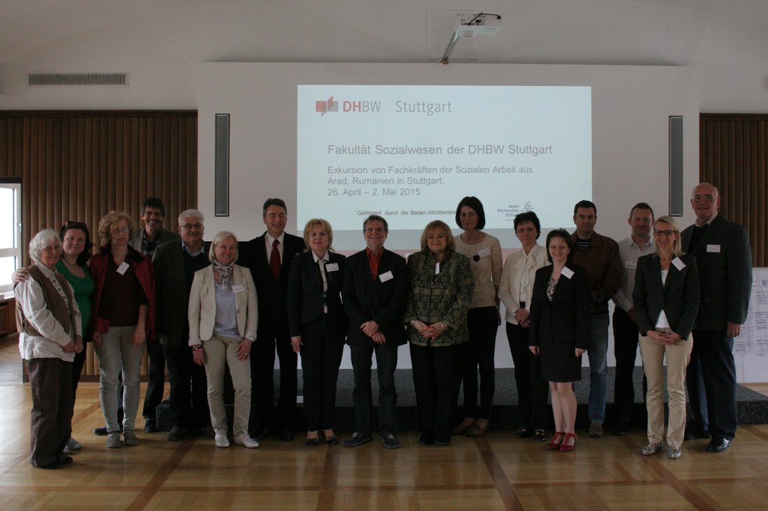 Rumänische Fachkräfte bei der Fakultät Sozialwesen der DHBW Stuttgart
