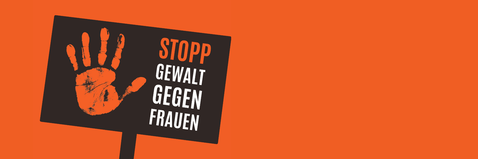Key visual Orange the World - Aktion gegen Gewalt an Frauen 