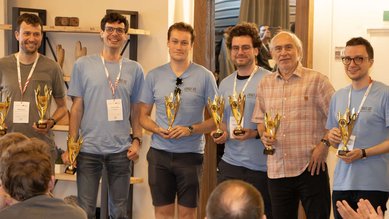 Auszeichnung auf der CADE-30