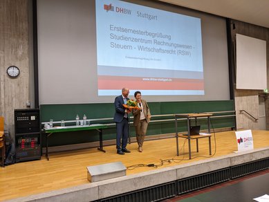 Prof. Dr. Tobias Scheel und Marion Gentges