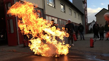 Brandschutzmanagement - Exkursion Feuerwehr Filderstadt