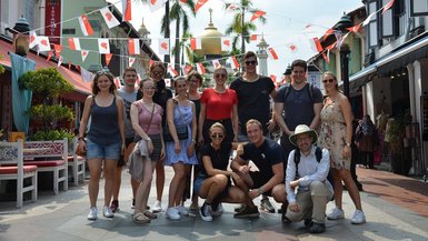 Studierende auf Forschungsreise für die Publikation zum Sammelband