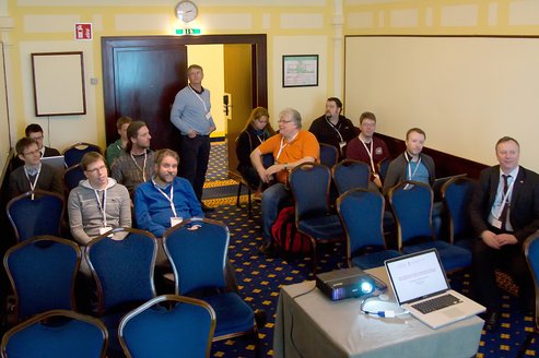 Teilnehmer am Programmiersprachen-Forschungstag in Wien