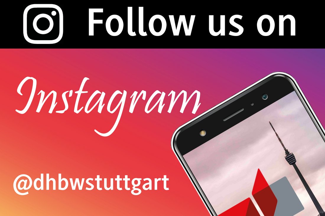 Die DHBW Stuttgart ist ab sofort auf Instagram
