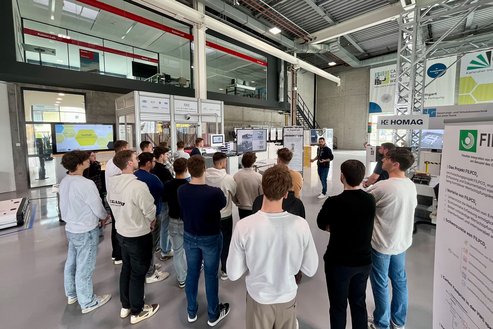 Studierende am Campus Schwarzwald