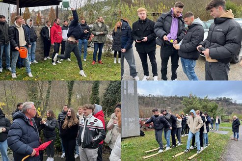 Impressionen des Erstsemester-Nachmittags des Studiengangs Wirtschaftsingenieurwesen am Campus Horb