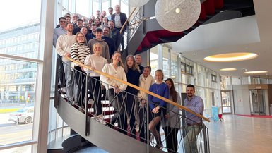 Cool Hunter II: Studierende entwickeln Konzepte für den Schuh- und Lederwarenhandel Gruppenbild