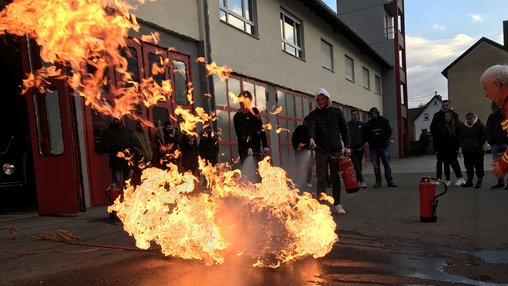 Brandschutzmanagement - Exkursion Feuerwehr Filderstadt