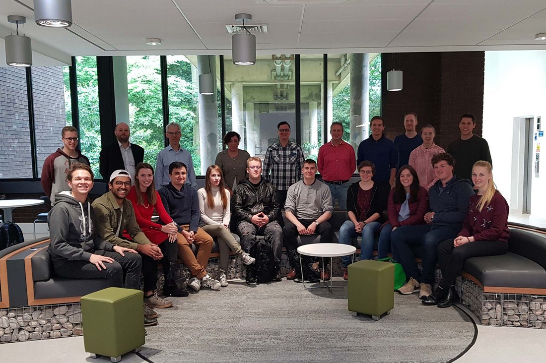 Teilnehmende der DHBW Stuttgart an der Summer School der Heriot Watt University 