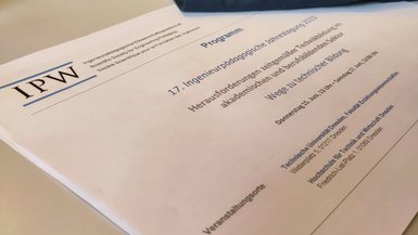 DHBW auf der IPW-Tagung 2023 präsent Foto vom Tagungsprogramm