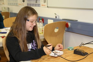 Girls'Day 2024 am Campus Horb der DHBW Stuttgart