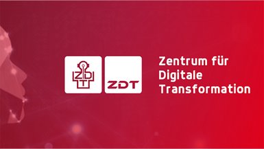 ZDT Summit 2021: In einem After-Work-Format berichteten Expert*innen über Erfolge und Hürden. Logo des ZDT auf rotem Hintergrund