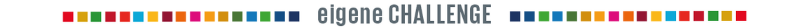 INDIS-Nachhaltigkeits-Challenge 2024/25 - Eigene Challenge Schriftzug Eigene Challenge