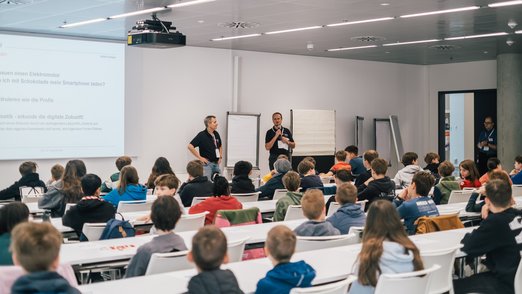 Kinderakademie an der DHBW Stuttgart - Begrüßung
