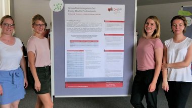 Eindrücke vom Studentischen Symposium am Studienzentrum für Gesundheitswissenschaften und Management im Juni 2019
